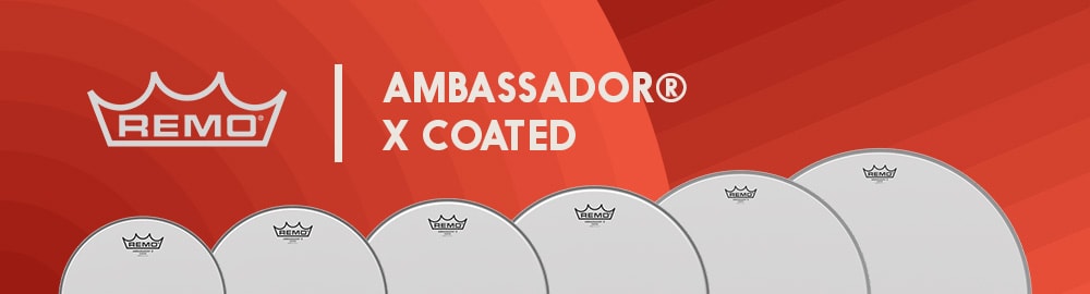 >REMO AMBASSADOR® X COATED