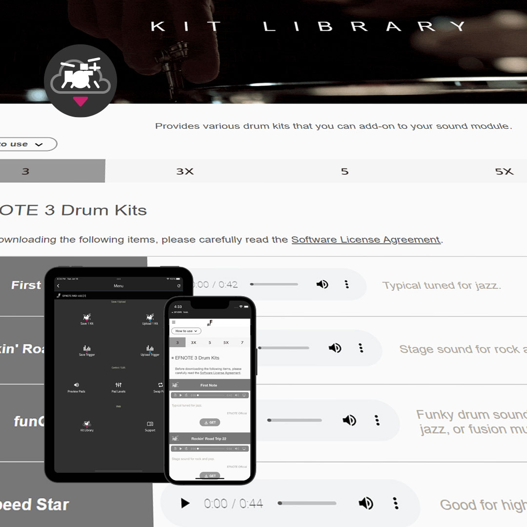 EFNOTE 3X Yeni Kitler