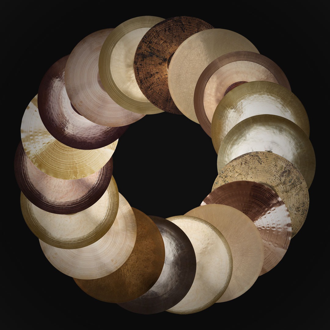 Diverse Cymbal Collection