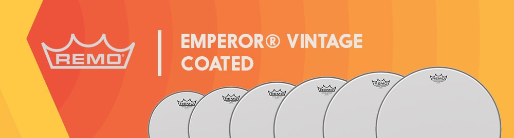 REMO EMPEROR® VINTAGE COATED