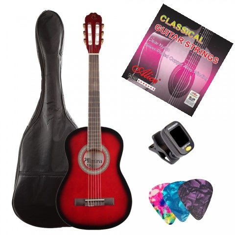 ALMİRA MG917-JR-RDS 3/4 Junior Klasik Gitar Seti ALMİRA MG917-JR-RDS 3/4 Junior Klasik Gitar Seti