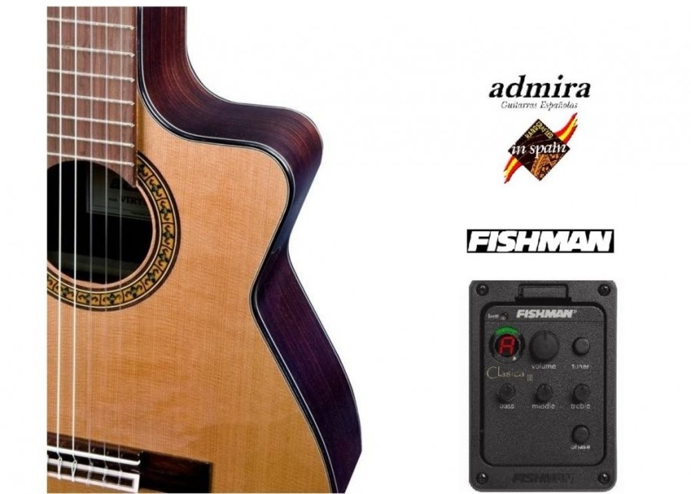 Admira VIRTUOSO-ECF Elektro Klasik Gitar / Fishman