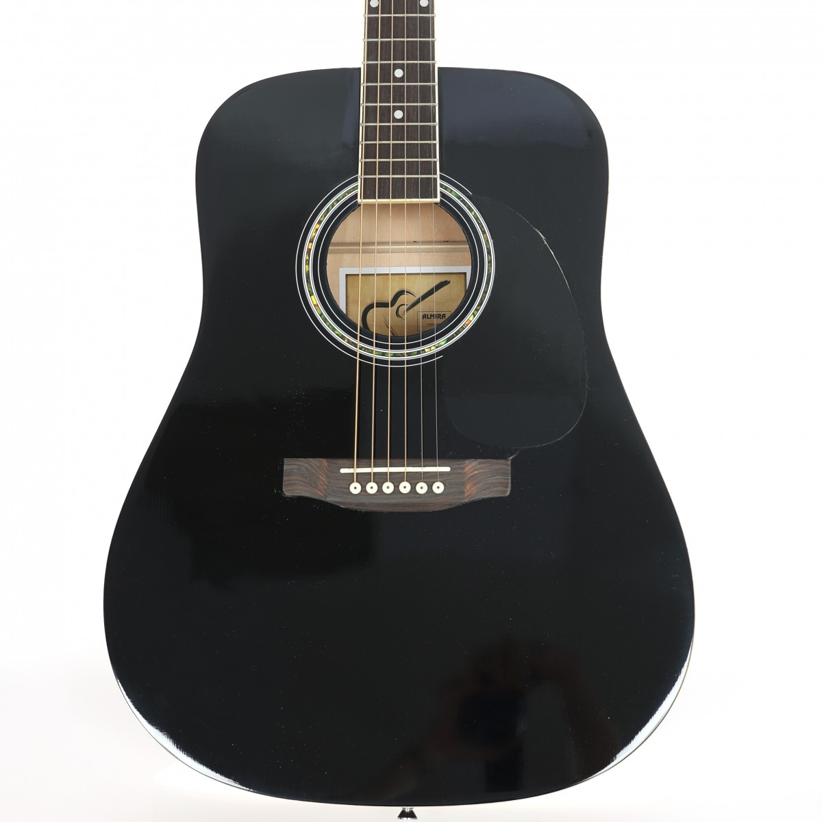 Almira F650N-BK Siyah Akustik Gitar Almira F650N-BK Siyah Akustik Gitar