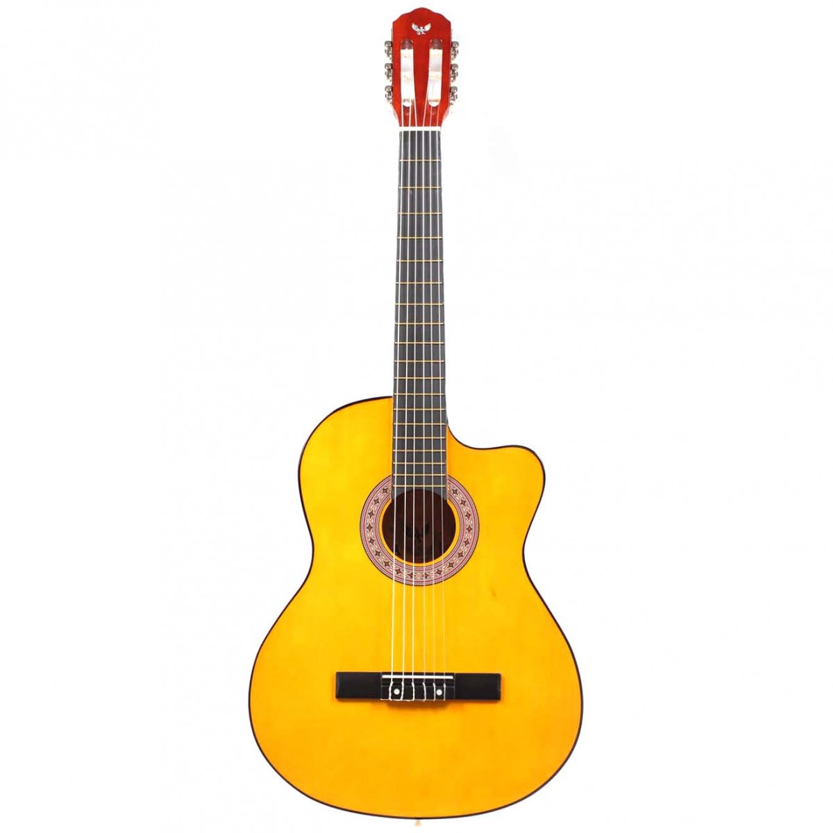 Angel ACG100C-N 4/4 Cutaway Naturel Klasik Gitar