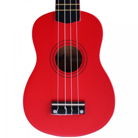 Angel AUK21-RD Kırmızı Soprano Ukulele Angel AUK21-RD Kırmızı Soprano Ukulele