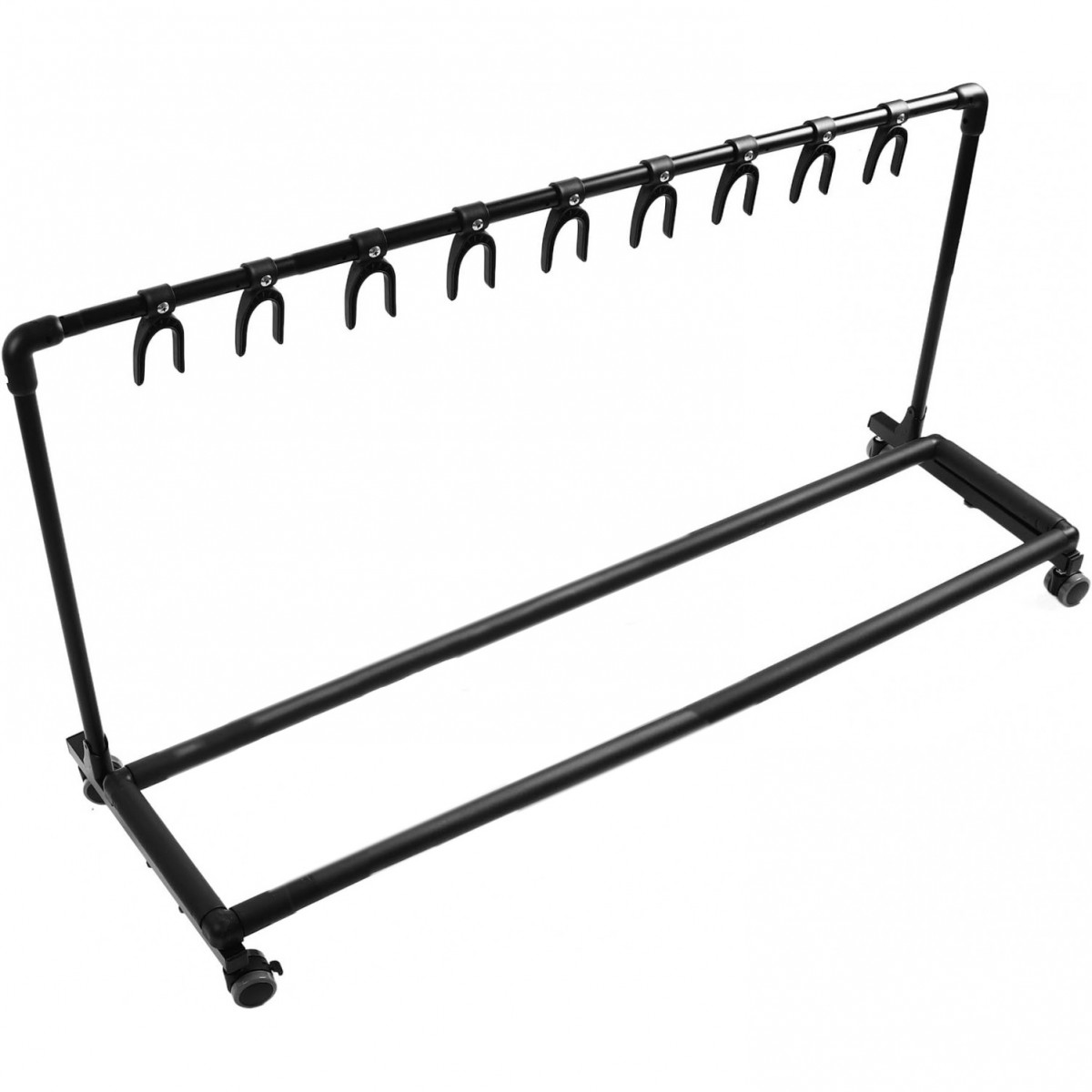 Artstand Tekerlekli Yatay Dokuzlu Gitar Standı Artstand Tekerlekli Yatay Dokuzlu Gitar Standı