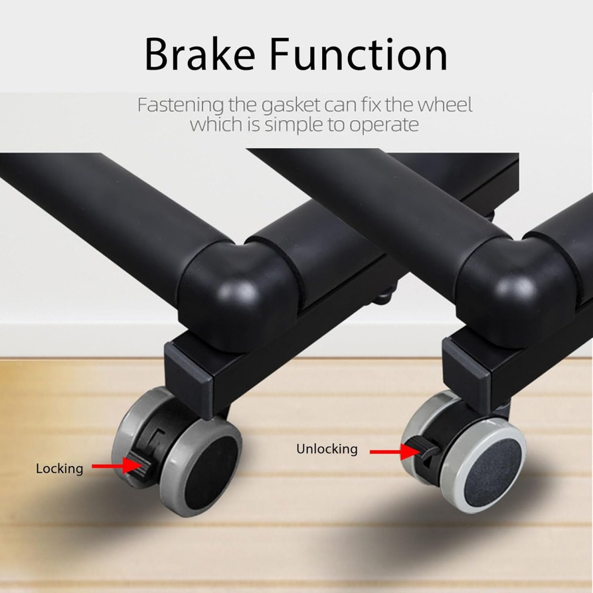 Artstand Tekerlekli Yatay Üçlü Gitar Standı Artstand Tekerlekli Yatay Üçlü Gitar Standı