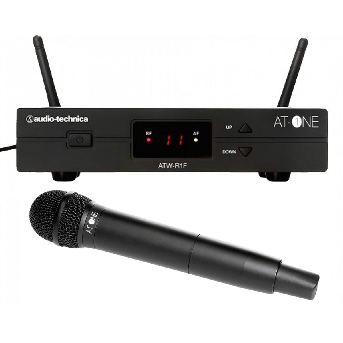 Audio Technica ATW-13DE3 El Tipi Telsiz Mikrofon Seti Audio Technica ATW-13DE3 El Tipi Telsiz Mikrofon Seti