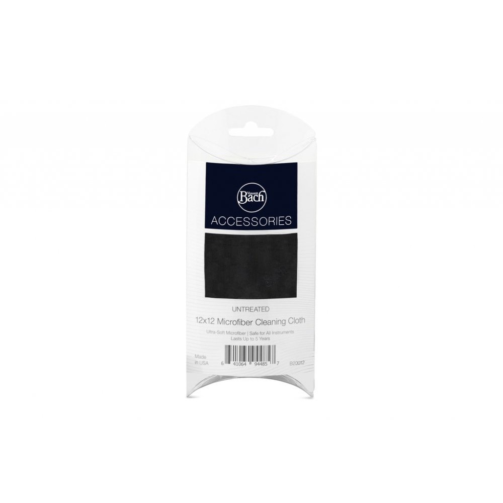 Bach B20012 12" Mikrofiber Temizlik Bezi Siyah