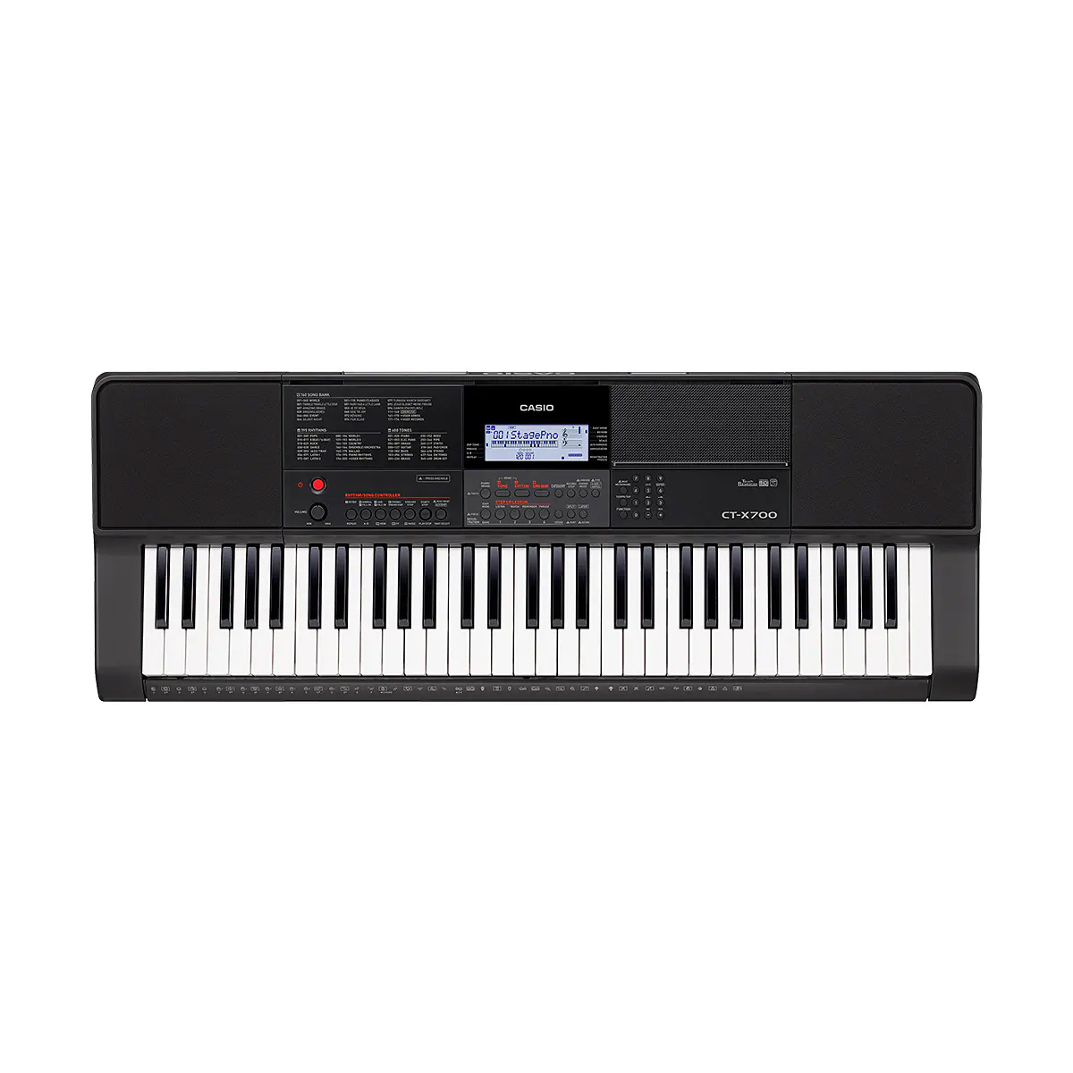 Casio CT-X700C2 Siyah Tuş Hassasiyetli Org Casio CT-X700C2 Siyah Tuş Hassasiyetli Org
