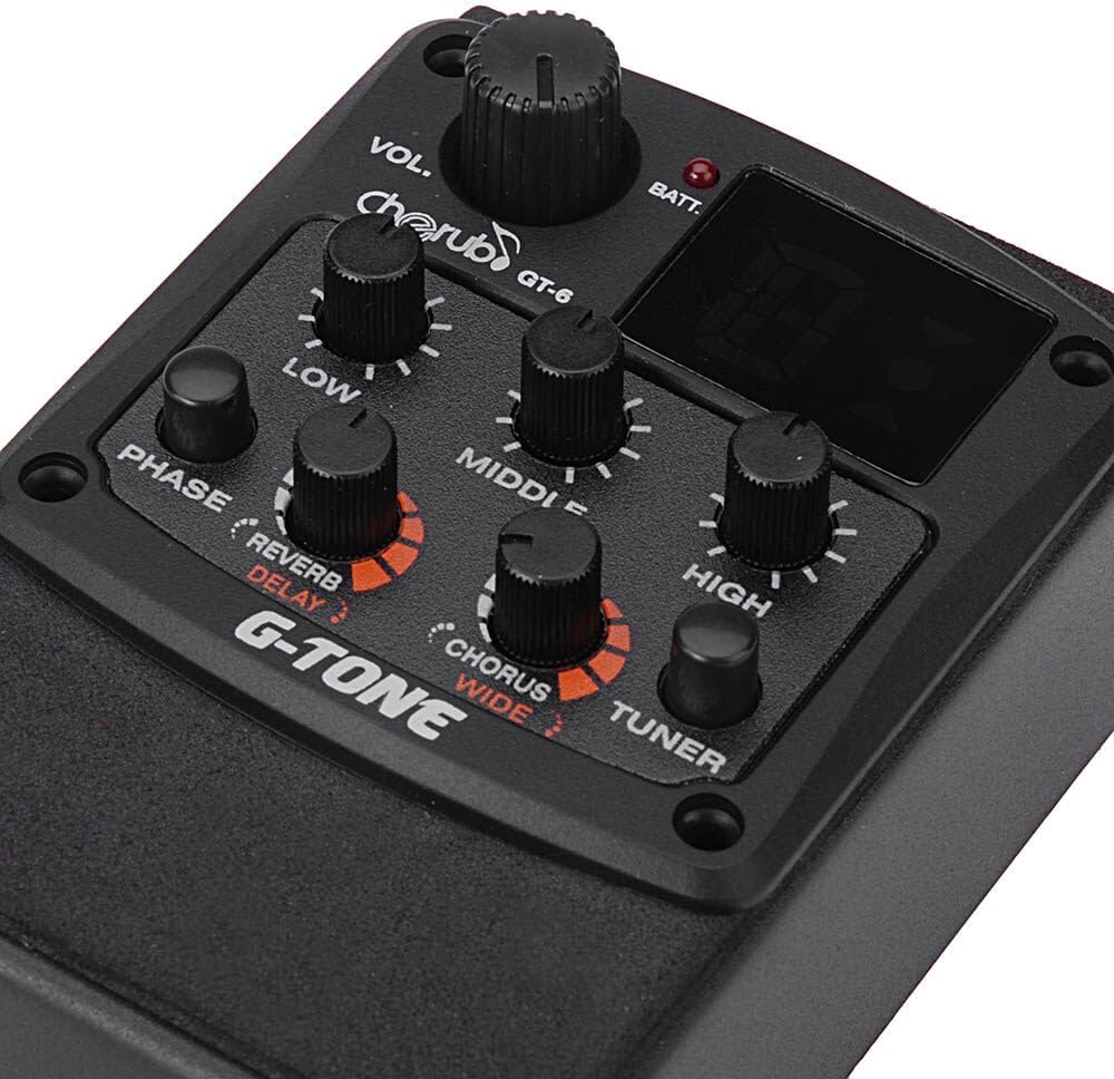 Cherub GT-6 Akustik Gitar Preamfi ve Tuner Cherub GT-6 Akustik Gitar Preamfi ve Tuner
