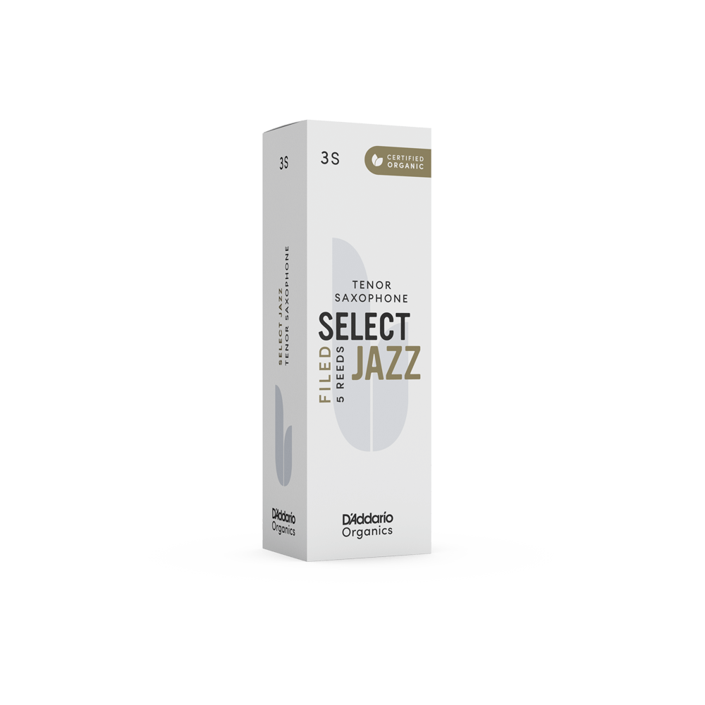 D'Addario Woodwinds Organic Select Jazz Tenor Saksafon Kamışı No:3 Soft D'Addario Woodwinds Organic Select Jazz Tenor Saksafon Kamışı No:3 Soft