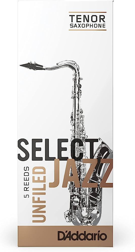D Addario Woodwinds Select Jazz Unfiled Tenor Saksafon Kam No 2