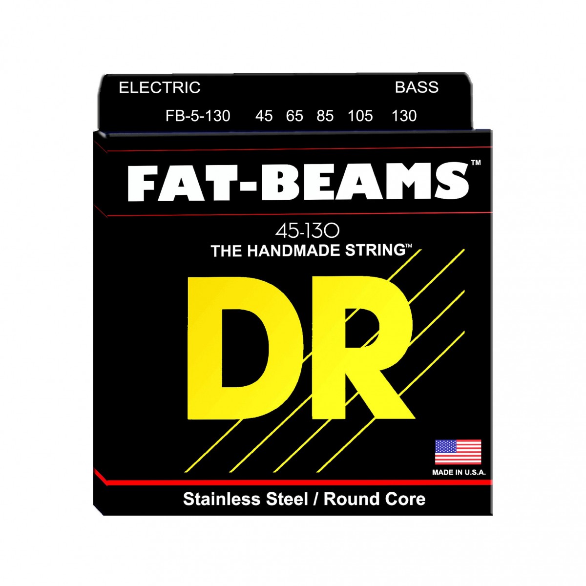 DR FB5-130 Fat-Beam 5 Tellİ Bas Gitar Teli (Medium to Heavy 45-130) DR FB5-130 Fat-Beam 5 Tellİ Bas Gitar Teli (Medium to Heavy 45-130)