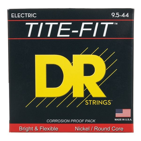 DR HT-95 Tite-Fit Elektro Gitar Teli (Light Plus 9,5-44) DR HT-95 Tite-Fit Elektro Gitar Teli (Light Plus 9,5-44)