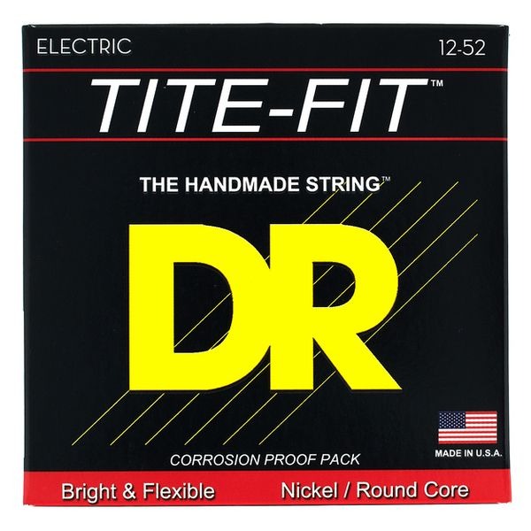 DR JZ-12 Tite-Fit Elektro Gitar Teli (Extra Heavy 12-52)