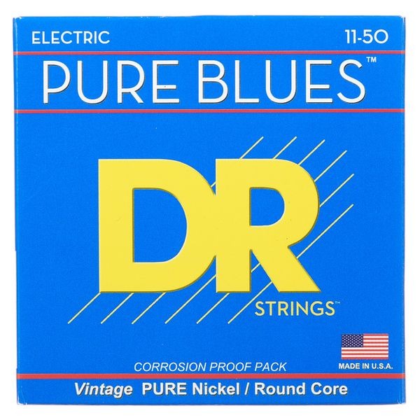 DR PHR-11 Pure Blues Elektro Gitar Teli (Heavy 11-50)