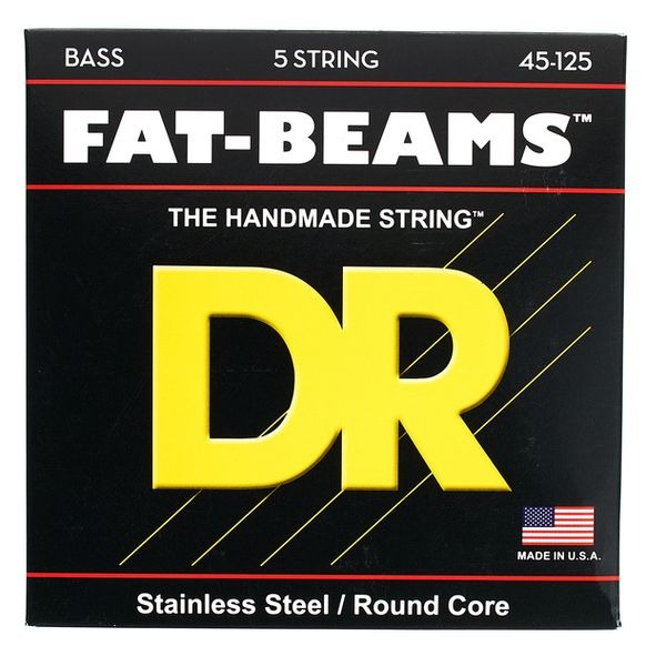 DR Fat-Beams FB5-45 5 Telli Bas Gitar Teli DR Fat-Beams FB5-45 5 Telli Bas Gitar Teli