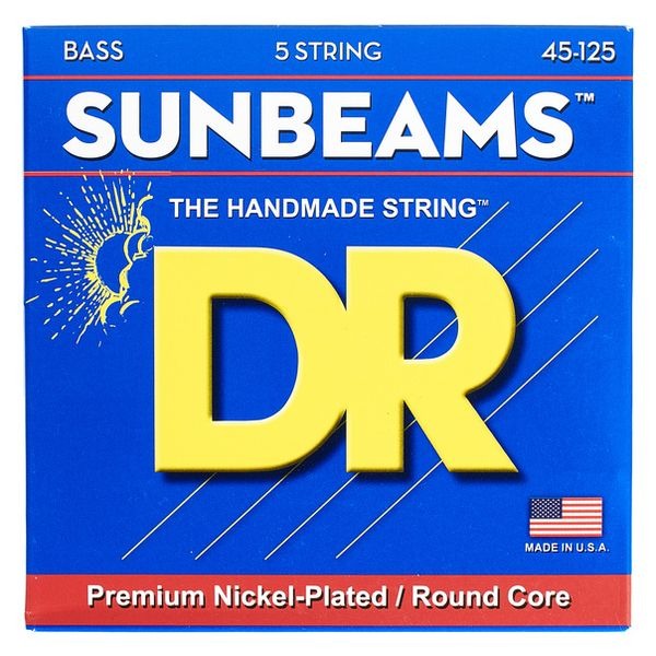 DR Sunbeams NMR5-45 5 Telli Bas Gitar Teli DR Sunbeams NMR5-45 5 Telli Bas Gitar Teli