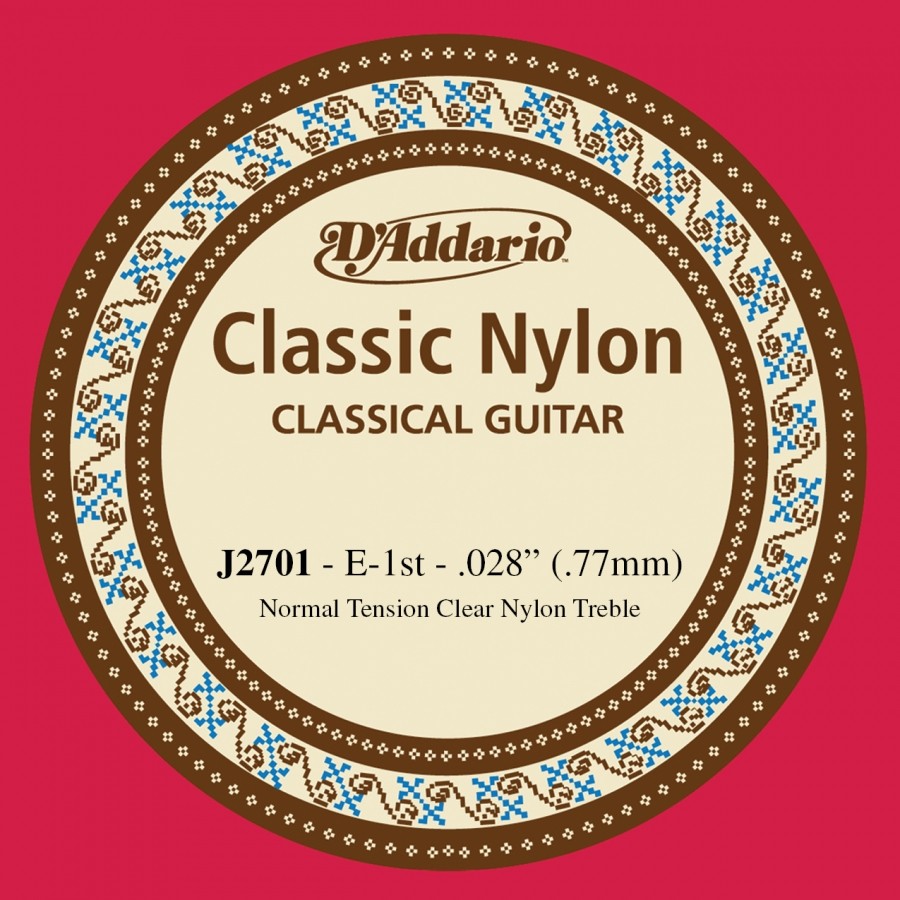 Daddario J2701 Klasik Gitar Mi Teli (Tek Tel)
