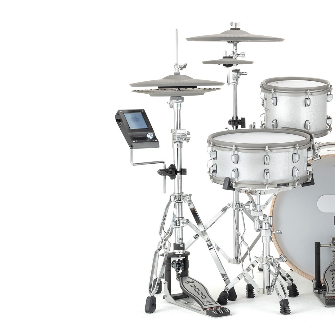 EFNOTE 7 Dijital Davul Seti - White Sparkle