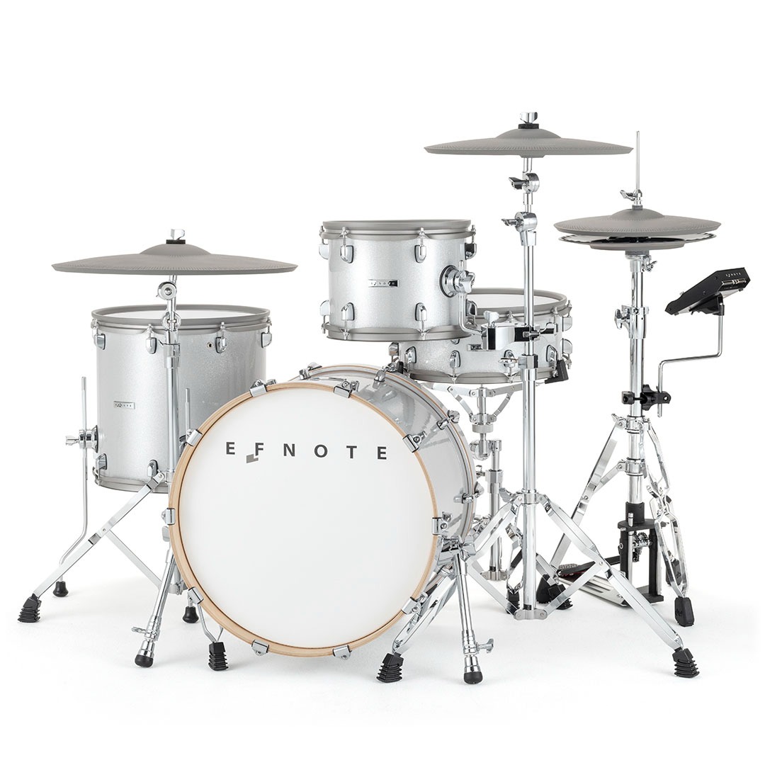 EFNOTE 7 Dijital Davul Seti - White Sparkle