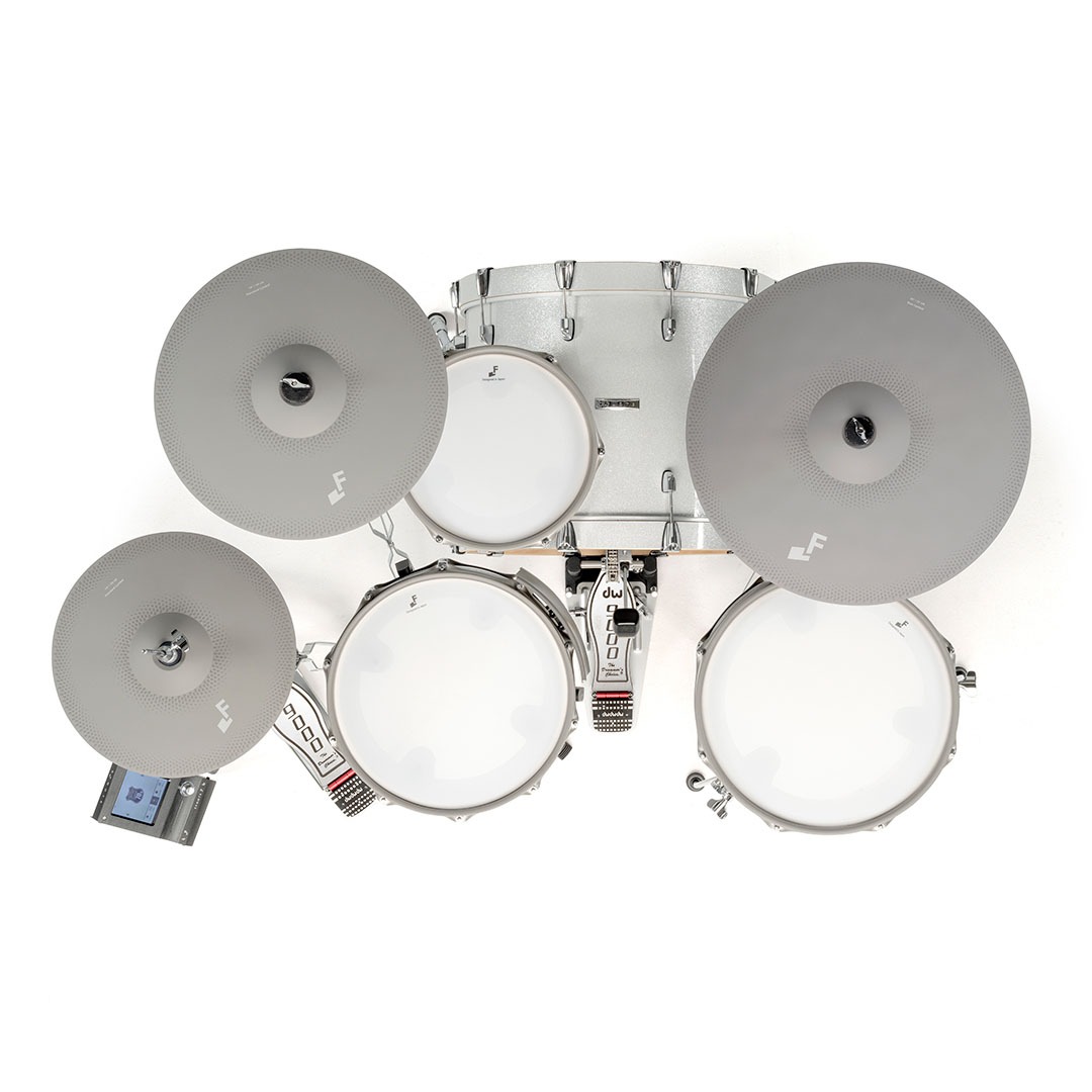 EFNOTE 7 Dijital Davul Seti - White Sparkle
