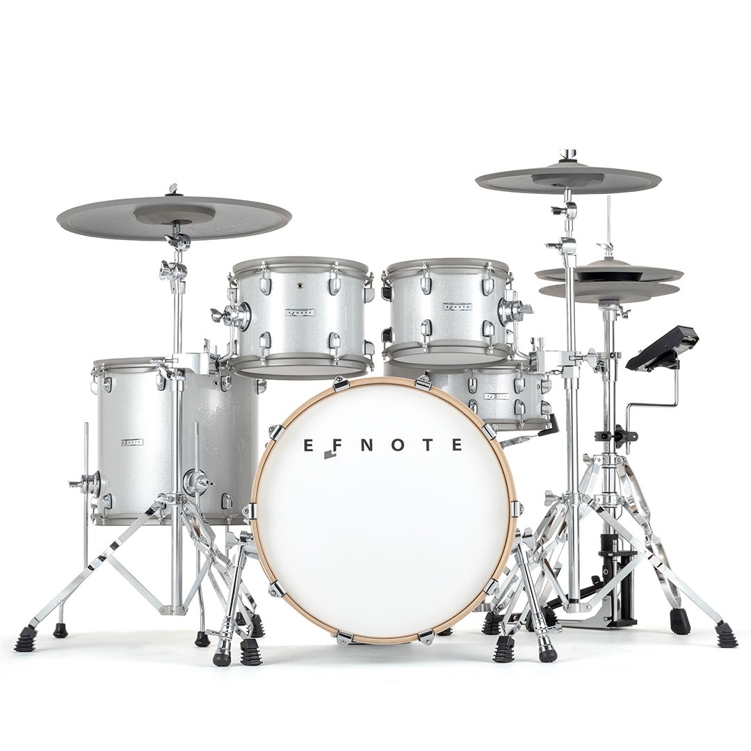 EFNOTE 7 Dijital Davul Seti - White Sparkle