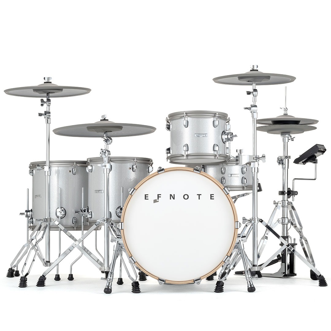 EFNOTE 7 Dijital Davul Seti - White Sparkle