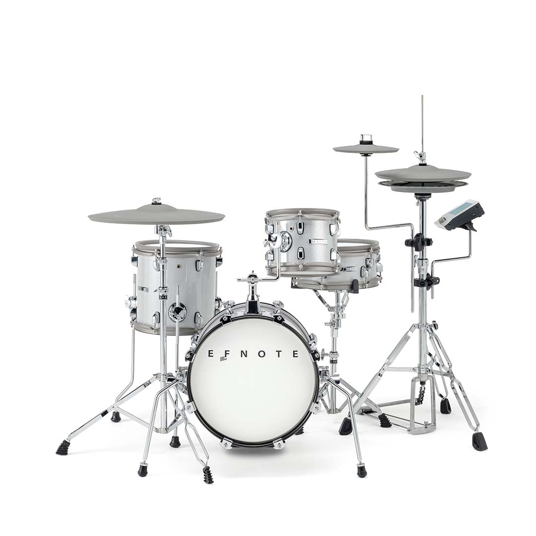 EFNOTE Mini Dijital Davul Seti - White Sparkle