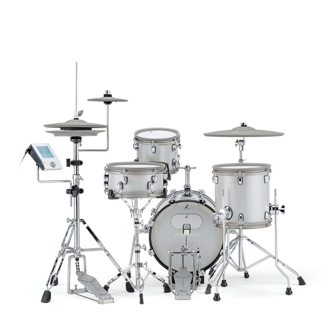 EFNOTE Mini Dijital Davul Seti - White Sparkle