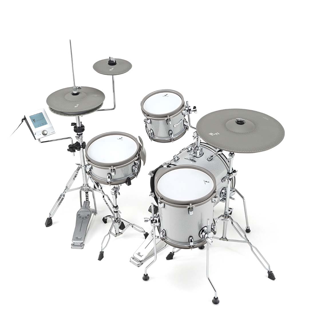 EFNOTE Mini Dijital Davul Seti - White Sparkle