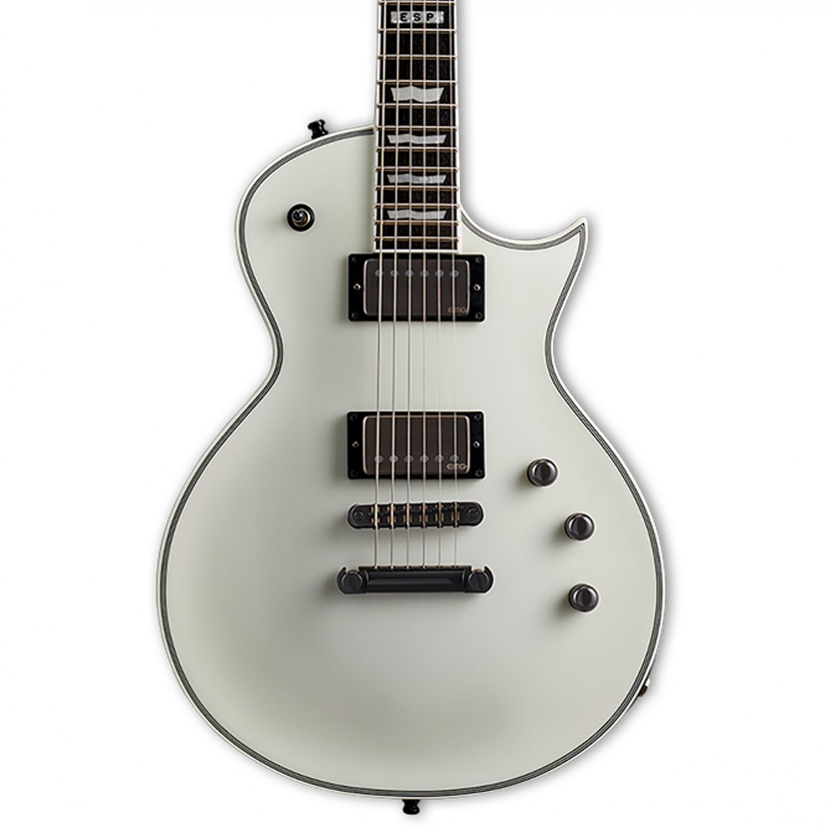 ESP E-II ECLIPSE Snow White Satin Elektro Gitar ESP E-II ECLIPSE Snow White Satin Elektro Gitar