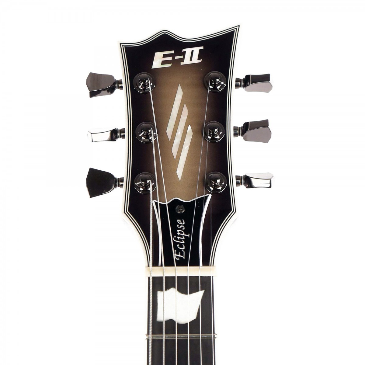 ESP E-II Eclipse Full Thickness Black Natural Burst Elektro Gitar
