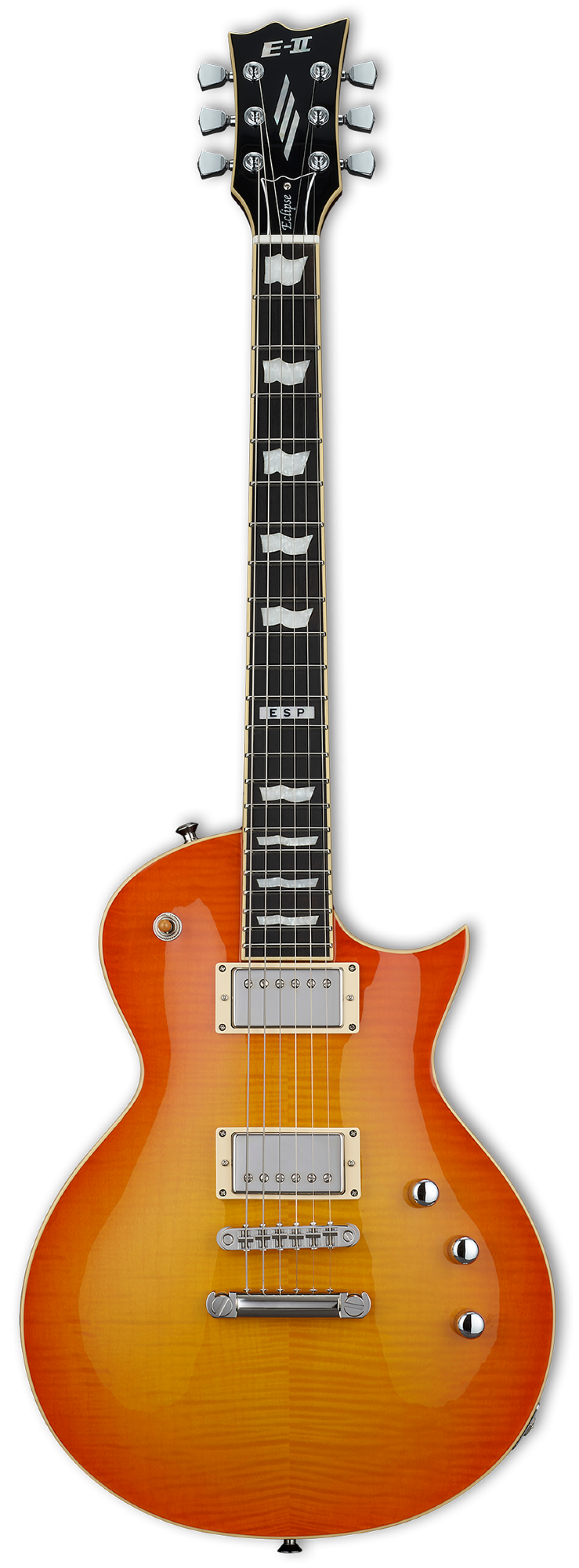 ESP E-II Eclipse Full Thickness Fm Vintage Honey Burst Elektro Gitar ESP E-II Eclipse Full Thickness Fm Vintage Honey Burst Elektro Gitar