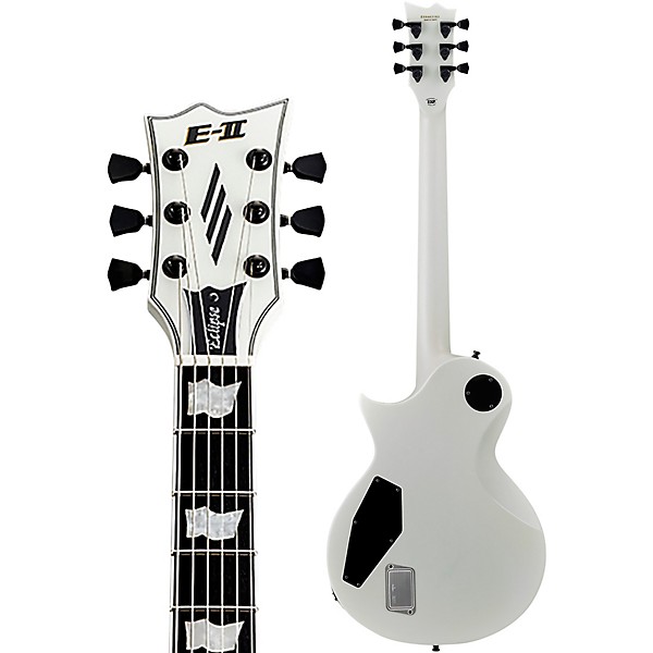 ESP E-II Eclipse Snow White Satin Elektro Gitar ESP E-II Eclipse Snow White Satin Elektro Gitar