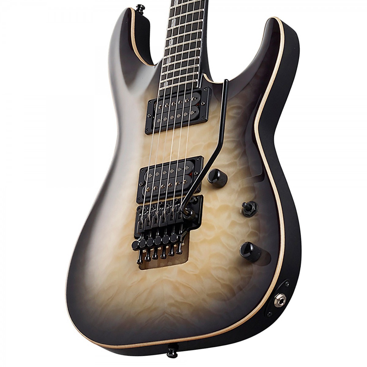 ESP E II Horizon FR Black Natural Burst Elektro Gitar