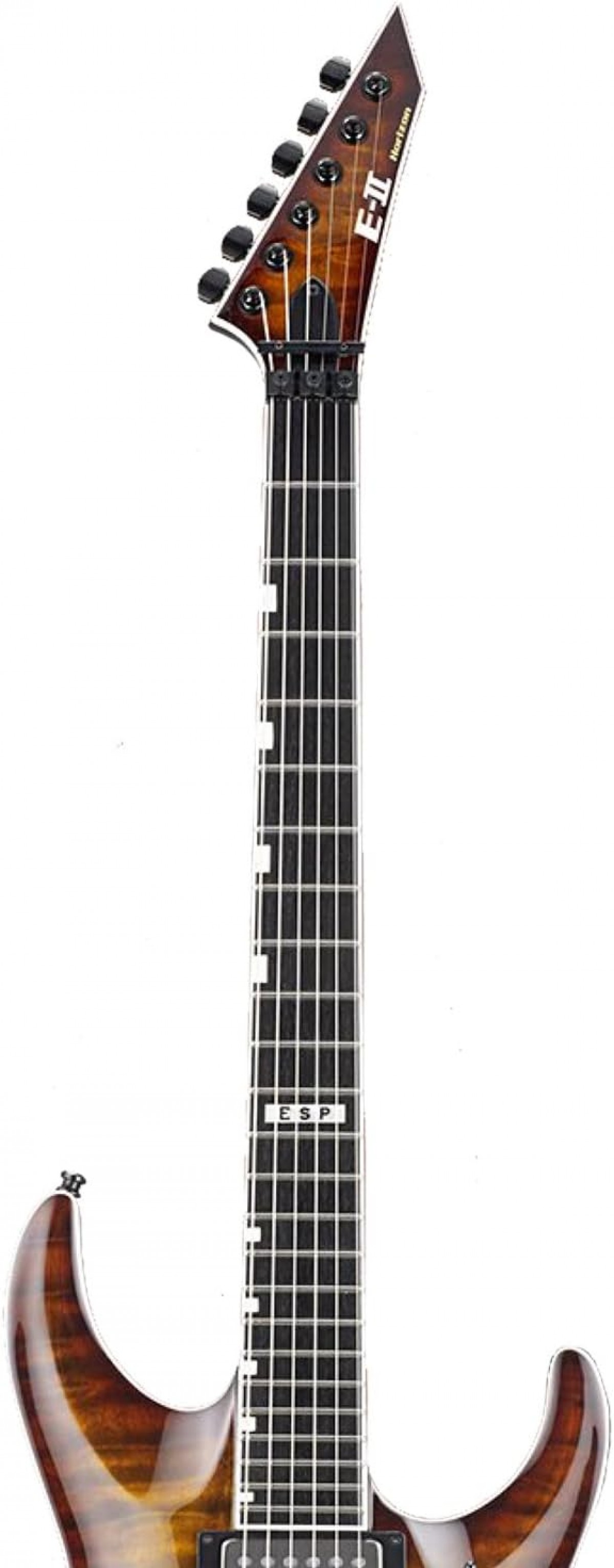 ESP E-II Horizon FR-II Tiger Eye Sunburst Elektro Gitar ESP E-II Horizon FR-II Tiger Eye Sunburst Elektro Gitar