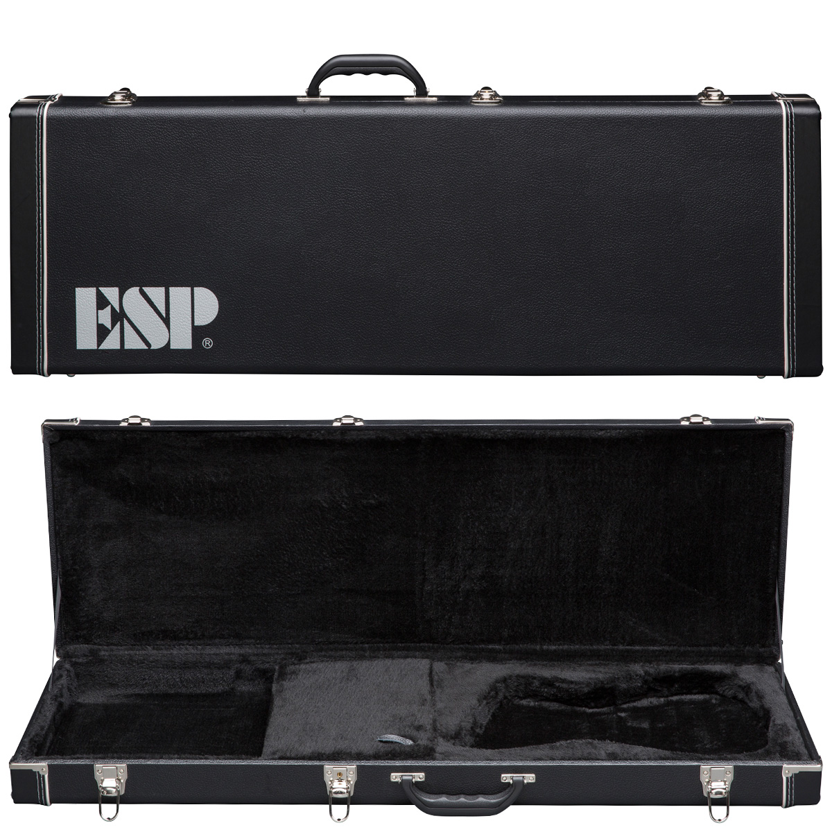 ESP E-II M-II Neck Thru Black Elektro Gitar