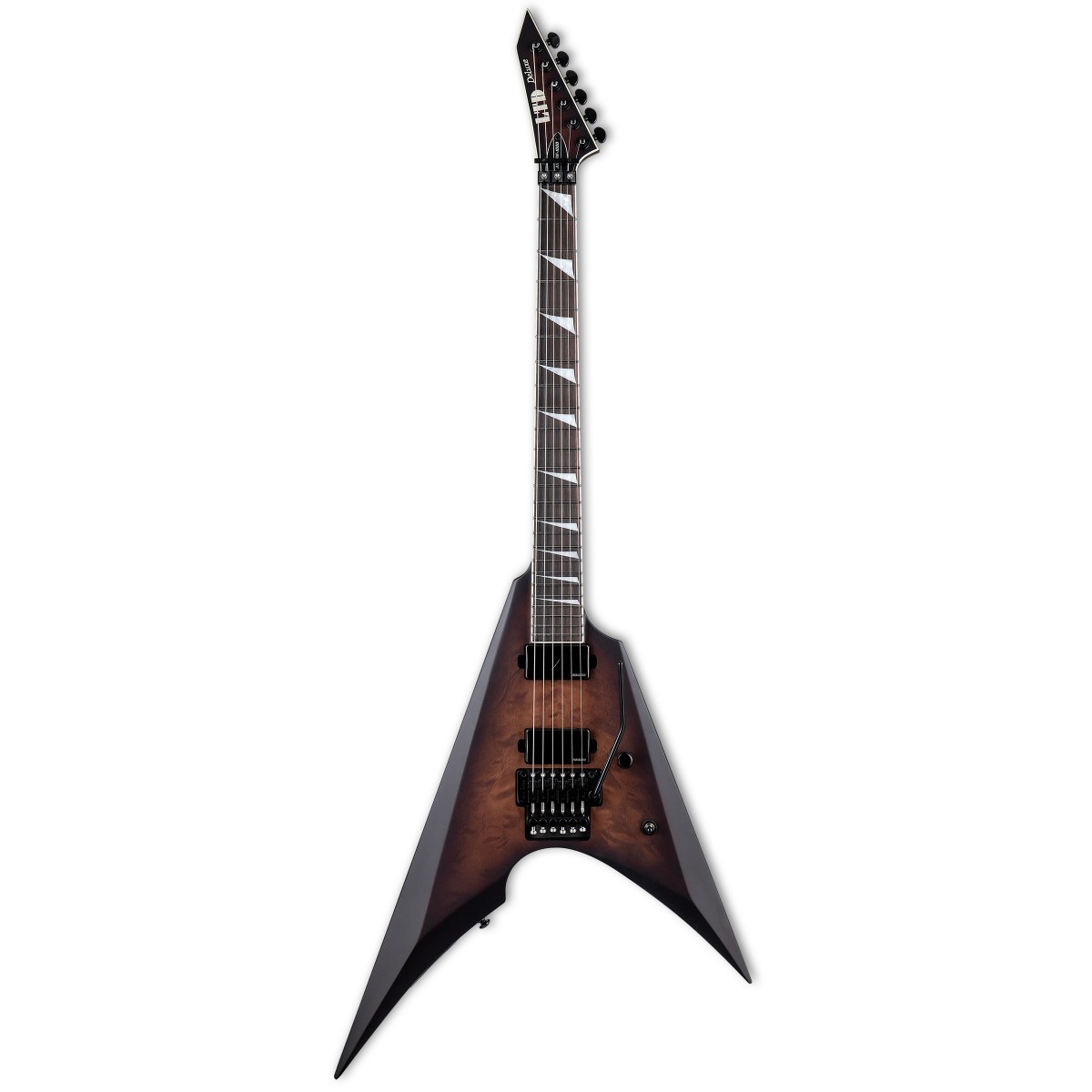 ESP LTD Arrow-1000 Dark Brown Sunburst Satin Elektro Gitar ESP LTD Arrow-1000 Dark Brown Sunburst Satin Elektro Gitar