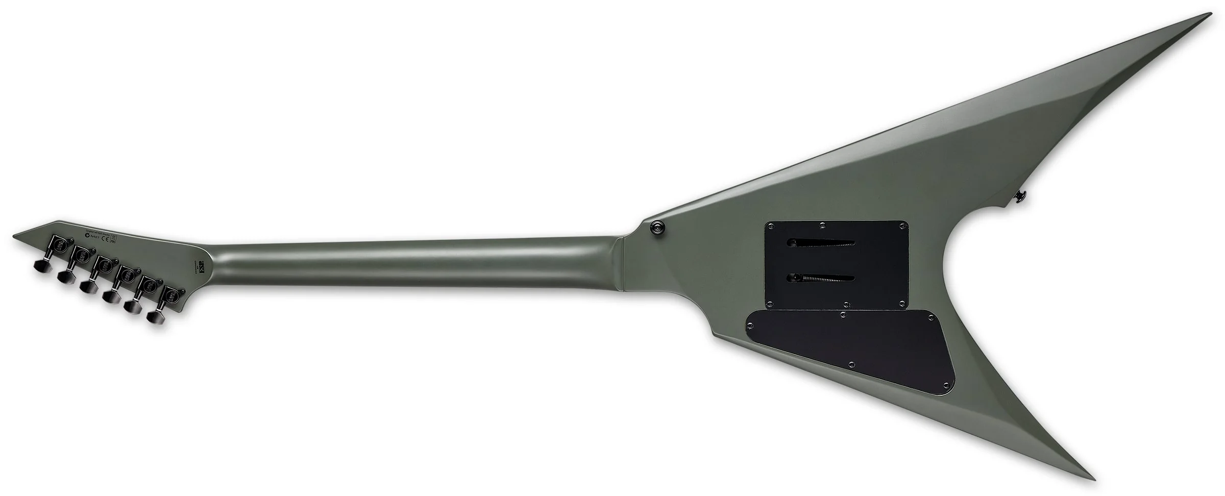 ESP LTD Arrow-200 Military Green Satin Elektro Gitar ESP LTD Arrow-200 Military Green Satin Elektro Gitar