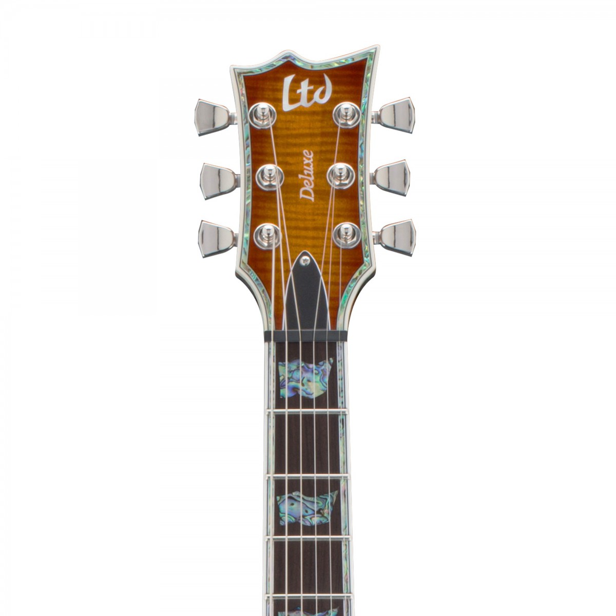 ESP LTD EC 1000 Flamed Maple Amber Sunburst Elektro Gitar