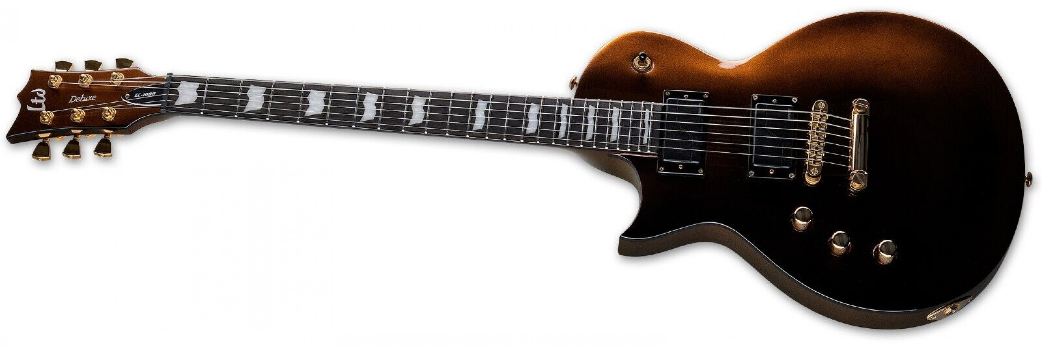 ESP LTD EC-1000 Gold Andromeda Solak Elektro Gitar