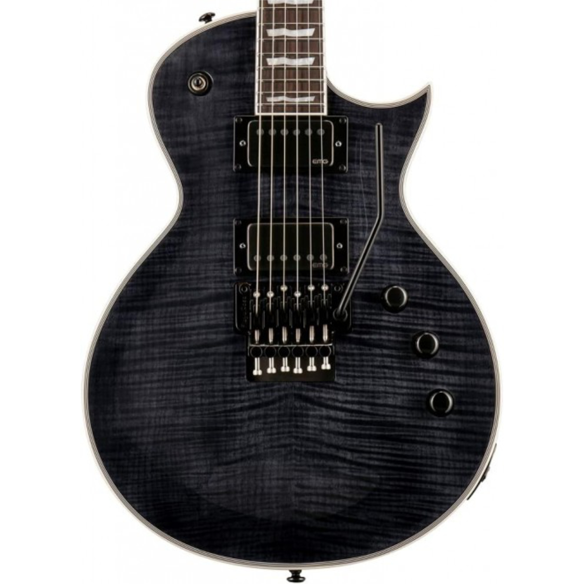 ESP LTD EC-1000FR See Thru Black Elektro Gitar