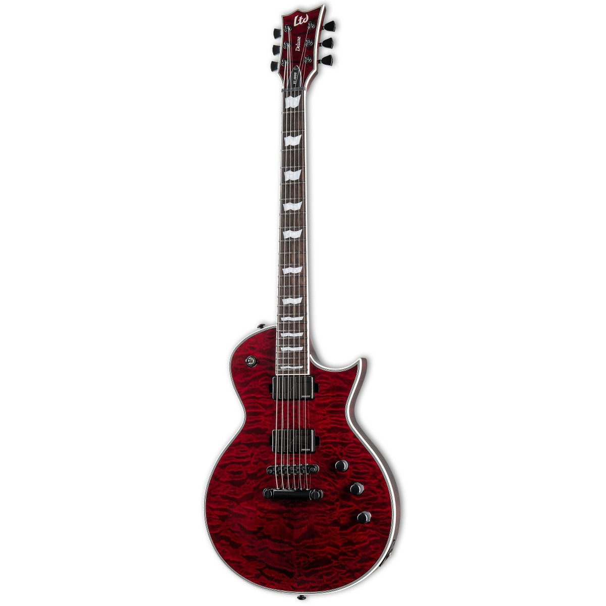 ESP LTD EC‑1000 See Thru Black Cherry Elektro Gitar