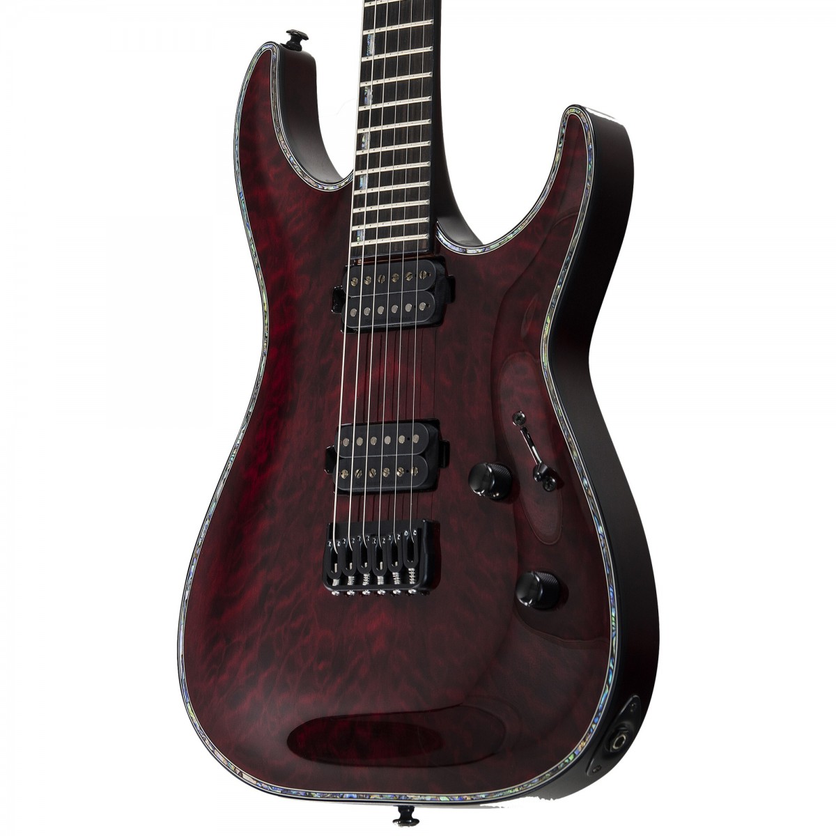 ESP LTD H-1001 See Thru Black Cherry Elektro Gitar ESP LTD H-1001 See Thru Black Cherry Elektro Gitar