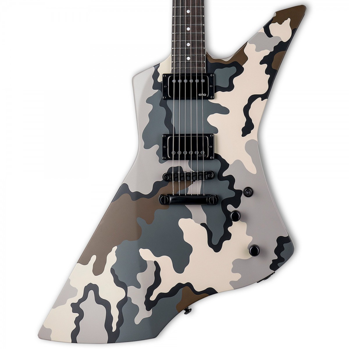 ESP LTD James Hetfield Signature Limited Edition Snakebyte Camo Elektro Gitar