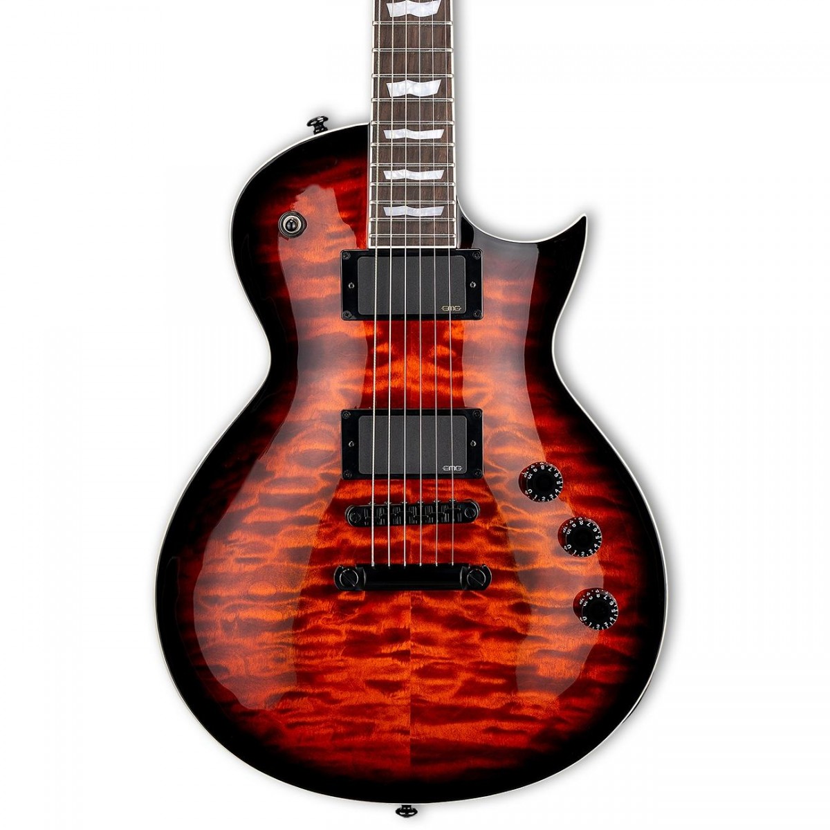 ESP LTD LEC400QMVTB EC-400 Vintage Burst Elektro Gitar ESP LTD LEC400QMVTB EC-400 Vintage Burst Elektro Gitar