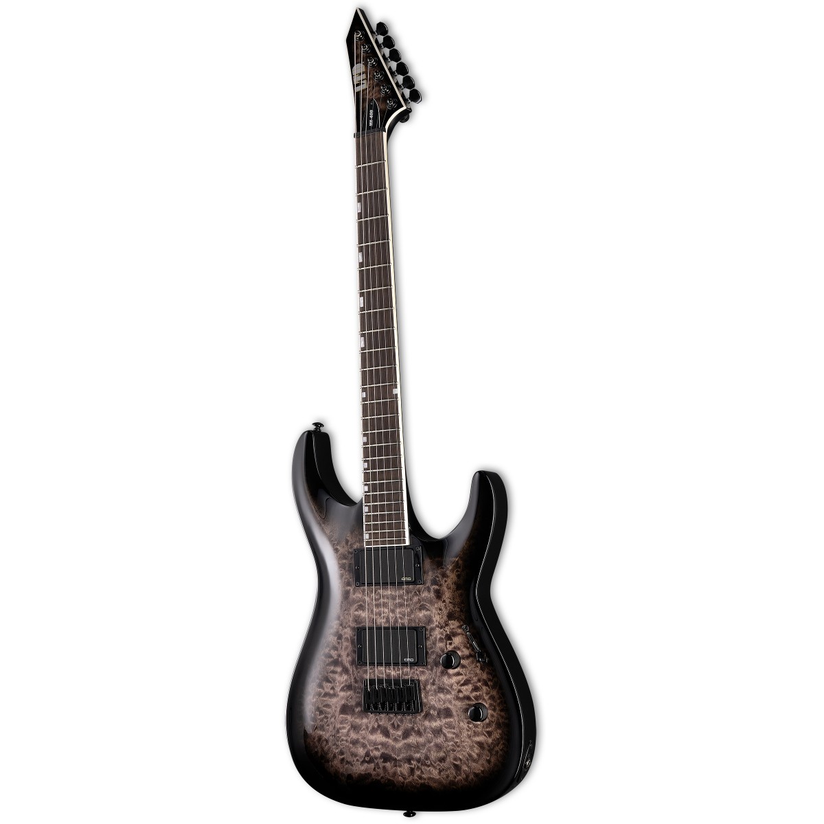 ESP LTD LMH400HTQMSTBLKSB MH-400 See Thru Black Sunburst Elektro Gitar ESP LTD LMH400HTQMSTBLKSB MH-400 See Thru Black Sunburst Elektro Gitar