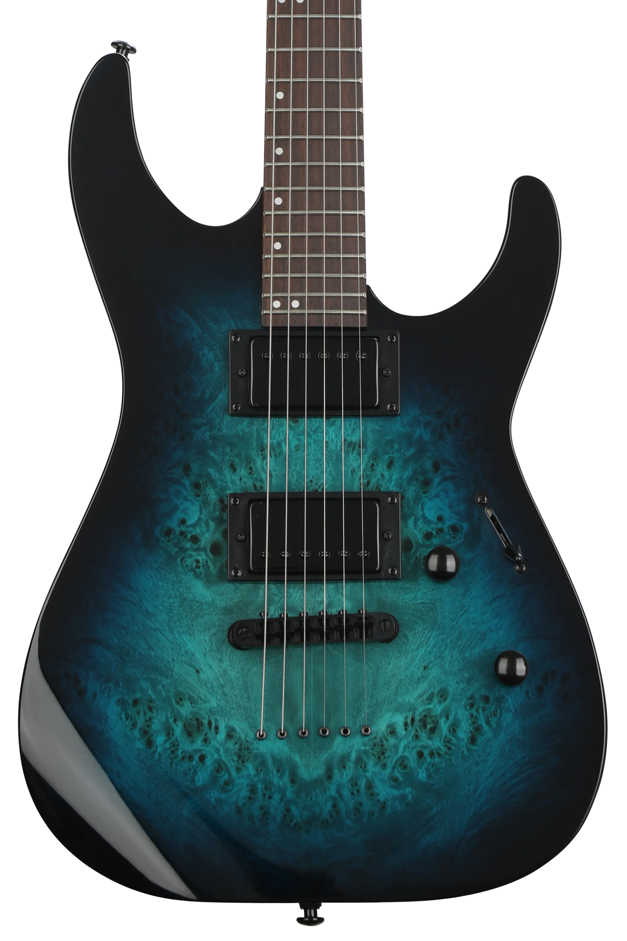 ESP LTD M-200DX NT Blue Burst Elektro Gitar